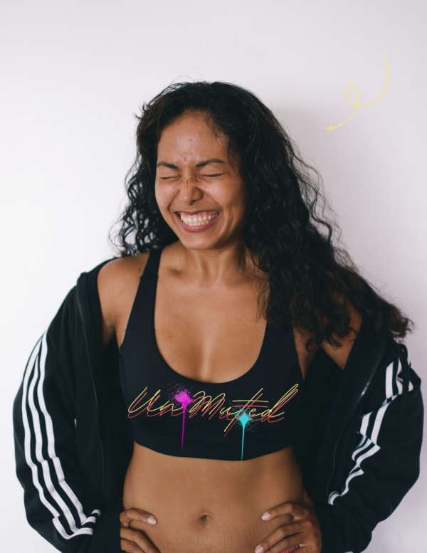 UNMUTED BODY — SPORTS BRA