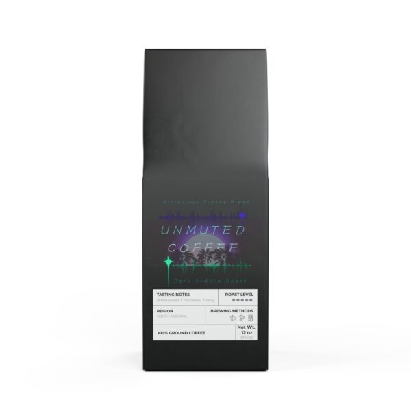 Unmuted Coffee - Bitterroot Coffee Blend (Dark French Roast)